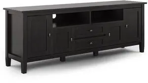 Warm Shaker - 72" TV Media Stand - Hickory Brown