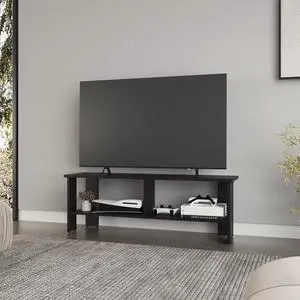 Kingsland Tv Stand, Living Room, Black