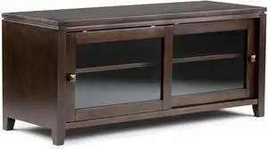 Cosmopolitan - TV Media Stand - Mahogany Brown