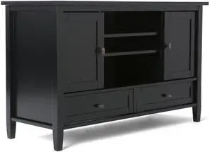 Warm Shaker - TV Media Stand - Black