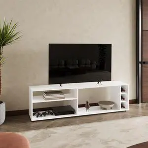 Tv Stand, 6 Shelves, 60" TV Capacity