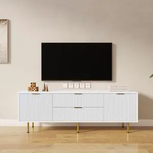 Modern warm white TV cabinet , for Living Room Bedroom Modern warm white TV cabinet , for Living Room Bedroom
