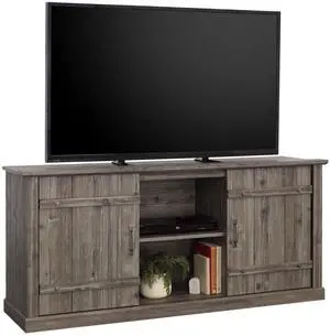 Credenza, For TVs up to 70", Pine Wood finish