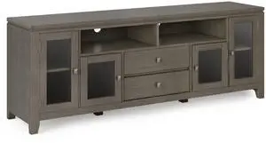 Cosmopolitan - 72" Wide TV Media Stand - Farmhouse Grey