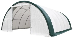 Single Truss Arch Storage Shelter W30'xL40'xH15' 11oz PE Single Truss Arch Storage Shelter W30'xL40'xH15' 11oz PE