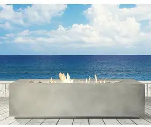 Concrete Propane Outdoor Fire Pit Table