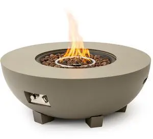 36_inch Round Iron Fire Pit Table