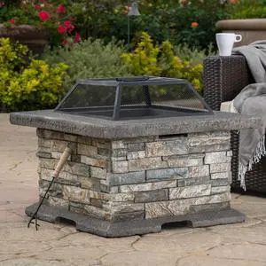 28" SQUARE MGO FIRE PIT