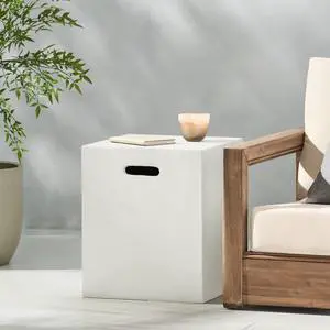 16x20 inch MGO Tank Holder/Side Table, White