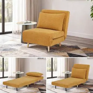 Max Sofa Bed 3 in 1 Upholstered Accent Chair Bed-Convertible Sleeper Sofa Chair