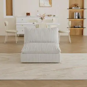 Cloud Sofa,Corduroy Fabric,Deep Seat Couches,Double-layer design,Removable Cushion,No Assembly, DIY Combination for Living room, Bedroom,Conference room ,Apartment,White Cloud Sofa,Corduroy Fabric,Deep Seat Couches,Double-layer design,Removable Cushion,No Assembly, DIY Combination for Living room, Bedroom,Conference room ,Apartment,White