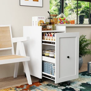 Organizer for Pantry -Sliding out Snack cabinet , Multi-Layer Soda Can Organizer for Pantry, Mobile Snack Storage Rack with Wheels Organizer for Pantry -Sliding out Snack cabinet , Multi-Layer Soda Can Organizer for Pantry, Mobile Snack Storage Rack with Wheels