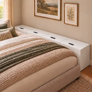31" x 11" x 15" Modular Wooden Storage Cabinet, LiftTop Storage Bench Suitable for Placement in Narrow Spaces, Combinable Multiple Units Storage Chest for Bedroom, Living Room, Entryway-White 31" x 11" x 15" Modular Wooden Storage Cabinet, LiftTop Storage Bench Suitable for Placement in Narrow Spaces, Combinable Multiple Units Storage Chest for Bedroom, Living Room, Entryway-White