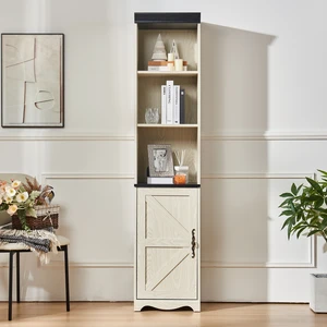 70.86"(180cm) Tall Free Combination Wood Storage Cabinet, Free-Standing Cube Cabinet with 5 Shelves, Living room Bookcase, Bedroom Display Cabinet Bookshelf, DIY Combination To Two Or More PCS Set WHI 70.86"(180cm) Tall Free Combination Wood Storage Cabinet, Free-Standing Cube Cabinet with 5 Shelves, Living room Bookcase, Bedroom Display Cabinet Bookshelf, DIY Combination To Two Or More PCS Set WHI