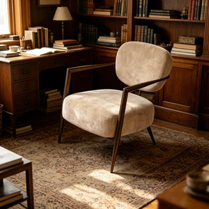 Modern Metal Frame Accent Chair, Upholstered Softy Fabric Side Chair, Mid-Century Comfy Lounge Armchair for Living Room Bedroom Reading Nook, Single Leisure Guest Chair(Camel-1pc) Modern Metal Frame Accent Chair, Upholstered Softy Fabric Side Chair, Mid-Century Comfy Lounge Armchair for Living Room Bedroom Reading Nook, Single Leisure Guest Chair(Camel-1pc)