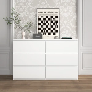 6 Drawer Storage Cabinet ,Dresser, Wood Storage Tower Clothes Organizer, Wide Chest of 6 Drawers, Large Storage Space for Bedroom, Hallway, Entryway Living Room White 6 Drawer Storage Cabinet ,Dresser, Wood Storage Tower Clothes Organizer, Wide Chest of 6 Drawers, Large Storage Space for Bedroom, Hallway, Entryway Living Room White