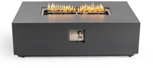 Concrete Propane/Natural Gas Fire Pit Table Concrete Propane/Natural Gas Fire Pit Table