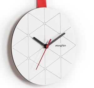 Minuet Wall Clock Red Minuet Wall Clock Red