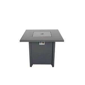25'' H x 30'' W Steel Outdoor Fire Pit Table with Lid 25'' H x 30'' W Steel Outdoor Fire Pit Table with Lid
