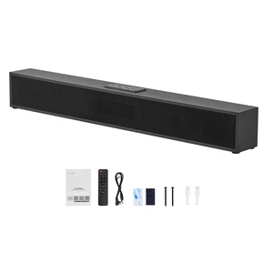 Sound Bar for Smart TV, 2.0 Channel, 24-Inch Compact Soundbar TV Speakers for Projector, Bluetooth AUX Connection, Remote Control, Easy Setup, 80W Surround Sound System for PC Home Theater Audio Sound Bar for Smart TV, 2.0 Channel, 24-Inch Compact Soundbar TV Speakers for Projector, Bluetooth AUX Connection, Remote Control, Easy Setup, 80W Surround Sound System for PC Home Theater Audio