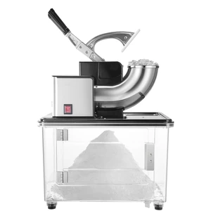Commercial Ice Crusher 661LBS/H, 350W Electric Snow Cone Machine with 4 Blades, 2000RPM Stainless Steel Shaved Ice Machine with 11 Gal Crushed-Ice Box, for Family Restaurants Bars, Black Commercial Ice Crusher 661LBS/H, 350W Electric Snow Cone Machine with 4 Blades, 2000RPM Stainless Steel Shaved Ice Machine with 11 Gal Crushed-Ice Box, for Family Restaurants Bars, Black