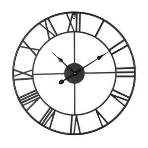 Wall Clock Alarm Clock 24 in Roman Numerals Battery Operated Silent Clocks for Living Room Wall Clock Alarm Clock 24 in Roman Numerals Battery Operated Silent Clocks for Living Room
