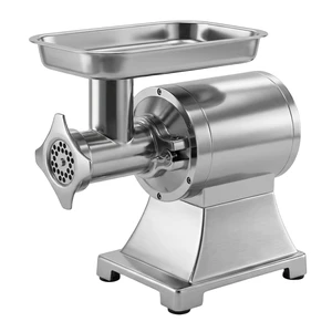 Commercial Meat Grinder, 9.2 Lbs/Min Capacity, #12 Electric Meat Mincer with 2 Plates, 3 Sausage Stuffing Tubes & Kibbe Kit, 750W/1HP Sausage Maker for Home Kitchens & Restaurants, ETL Listed