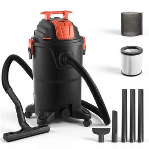 Shop Vac, 8 Gallon Wet Dry Shop Vacuum, 4.5 Peak HP Portable with One-Button Self-Cleaning, Dual-Filter, 900W Input Power, 1.25in x 7ft Hose, 9.8ft Cord for Jobsite, Workshop, Garage, Home Shop Vac, 8 Gallon Wet Dry Shop Vacuum, 4.5 Peak HP Portable with One-Button Self-Cleaning, Dual-Filter, 900W Input Power, 1.25in x 7ft Hose, 9.8ft Cord for Jobsite, Workshop, Garage, Home