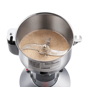 750g Electric Grain Mill Grinder, High Speed 2000W Commercial Spice Grinders, Stainless Steel Pulverizer Powder Machine, for Dry Grains Spices Cereals Coffee Corn Pepper, Straight Type 750g Electric Grain Mill Grinder, High Speed 2000W Commercial Spice Grinders, Stainless Steel Pulverizer Powder Machine, for Dry Grains Spices Cereals Coffee Corn Pepper, Straight Type