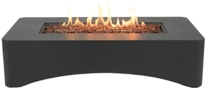 56" Propane Fire Pit Table, Rectangular Outdoor Gas Fire Pit 50,000 BTU, Modern Minimalist Fire Table for Patio Backyard Deck, Concrete Firepit with Waterproof Cover, Lava Rocks & Tank Seat Dark Grey 56" Propane Fire Pit Table, Rectangular Outdoor Gas Fire Pit 50,000 BTU, Modern Minimalist Fire Table for Patio Backyard Deck, Concrete Firepit with Waterproof Cover, Lava Rocks & Tank Seat Dark Grey