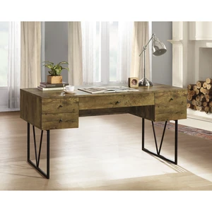 Sonoma Rustic Nutmeg 4-Drawer Writing Desk Sonoma Rustic Nutmeg 4-Drawer Writing Desk