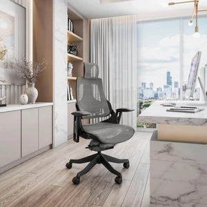LUX Ergonomic Executive Chair, Grey LUX Ergonomic Executive Chair, Grey