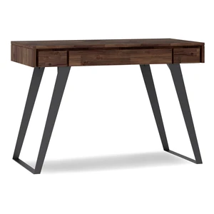 Lowry - Small Desk - Distressed Charcoal Brown Lowry - Small Desk - Distressed Charcoal Brown