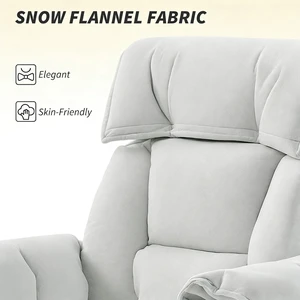Reclining Desk Chair with Footrest,High Back Office Chair