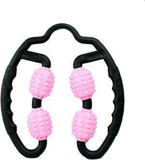 Gemdeck Muscle 4 Wheels Roller Trigger Point Massager Stick Muscle Relieve Leg Neck Arms Waist Sore Back Yoga Workout Exercise