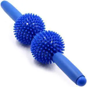 Gemdeck Fascia Massage Roller Sticks,Muscle Roller Sticks Deep Tissue for Neck, Leg, Back, Body Yoga Massage Stick 2 Balls Tools Gemdeck Fascia Massage Roller Sticks,Muscle Roller Sticks Deep Tissue for Neck, Leg, Back, Body Yoga Massage Stick 2 Balls Tools
