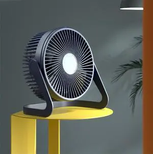 USB Desk Fan,Small but Mighty,Quiet Portable Fan for Desktop Office Table,Dual 360° Adjustment Mini Fan for Better Cooling Home Bedroom
