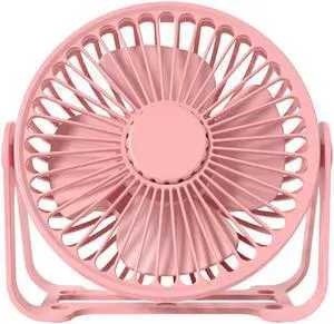 USB Desk Fan,Small but Mighty,Quiet Portable Fan for Desktop Office Table,Adjustment Mini Fan for Better Cooling Home Bedroom