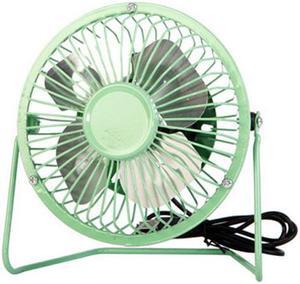 Gemdeck Table Fan 4/6-Inchwith Desk Fan Power Adapter and USB Cable Green 6 inch