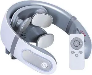 Gemdeck Electric Neck Massager,  Intelligent Cervical Massager, Comfortable Massage 4 heads