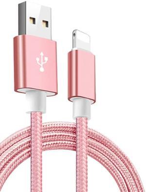 Gemdeck iPhone Charger, 10FT Long Lightning Cable Fast Charging High Speed Data Sync USB Cable Compatible iPhone 13/12/11 Pro Max/XS MAX/XR/XS/X/8/7/Plus/6S Pink