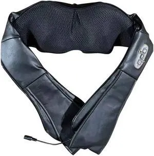Gemdeck Massagers for Neck and Back Pain Relief, Great Gifts for Women/Men/Dad/Mom Birthday Black