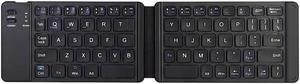 Gemdeck Foldable Bluetooth Keyboard Folding Portable Wireless Keyboard Black