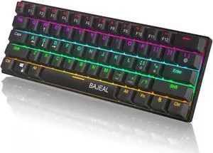 Gemdeck Mechanical Keyboard RGB LED Backlit Wired Office Gaming Keyboard Gemdeck Mechanical Keyboard RGB LED Backlit Wired Office Gaming Keyboard