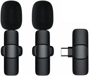 Gemdeck Professional Wireless Lavalier Lapel Microphone, Omnidirectional Condenser Recording Mic