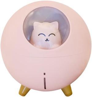 Gemdeck Cat Humidifiers Air Diffuser Portable Mini Humidifier with Night Light