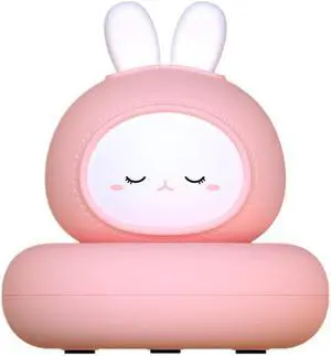 Gemdeck Children's Night Light Rabbit Baby Nightlight For Home Kid USB Cartoon Led Lamp
