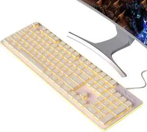 GANSS GS87C Mechanical Keyboard with Cherry MX Red Switch for iOS