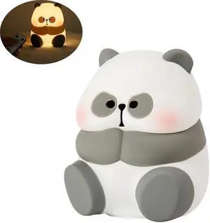 Gemdeck Panda Night Light for Kids, Panda Gifts, Cute LED Lamps for Bedroom