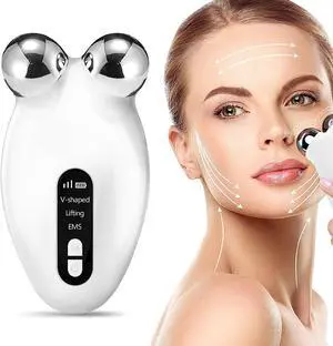Gemdeck Electric Facial Massager Device, V-Face Sculpting Tool for Anti Aging Wrinkle Reducer Rejuvenation Spa Instant Face Lift